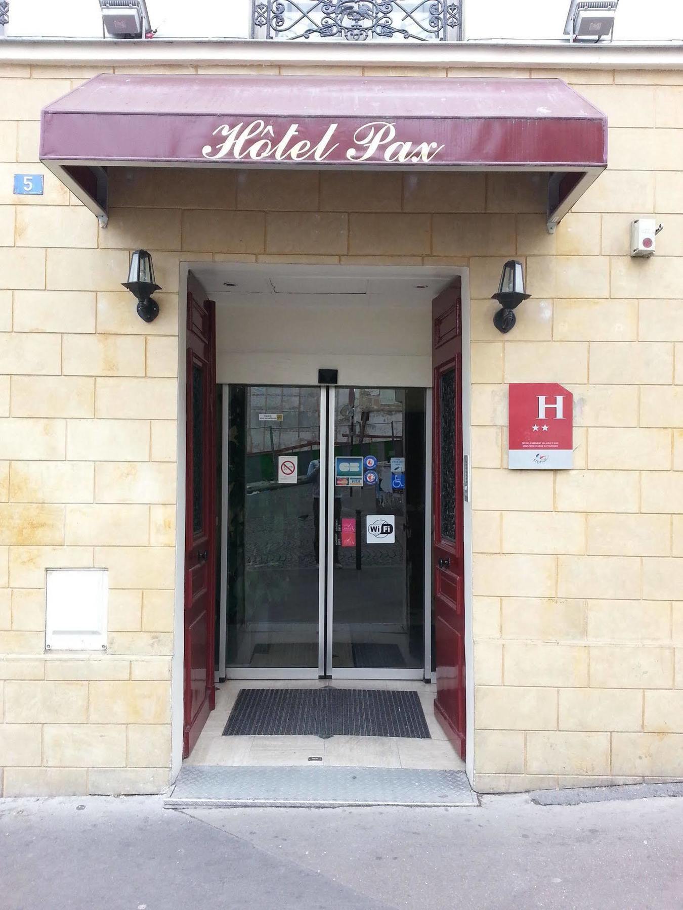 Pax Hotel Paris 18E Экстерьер фото